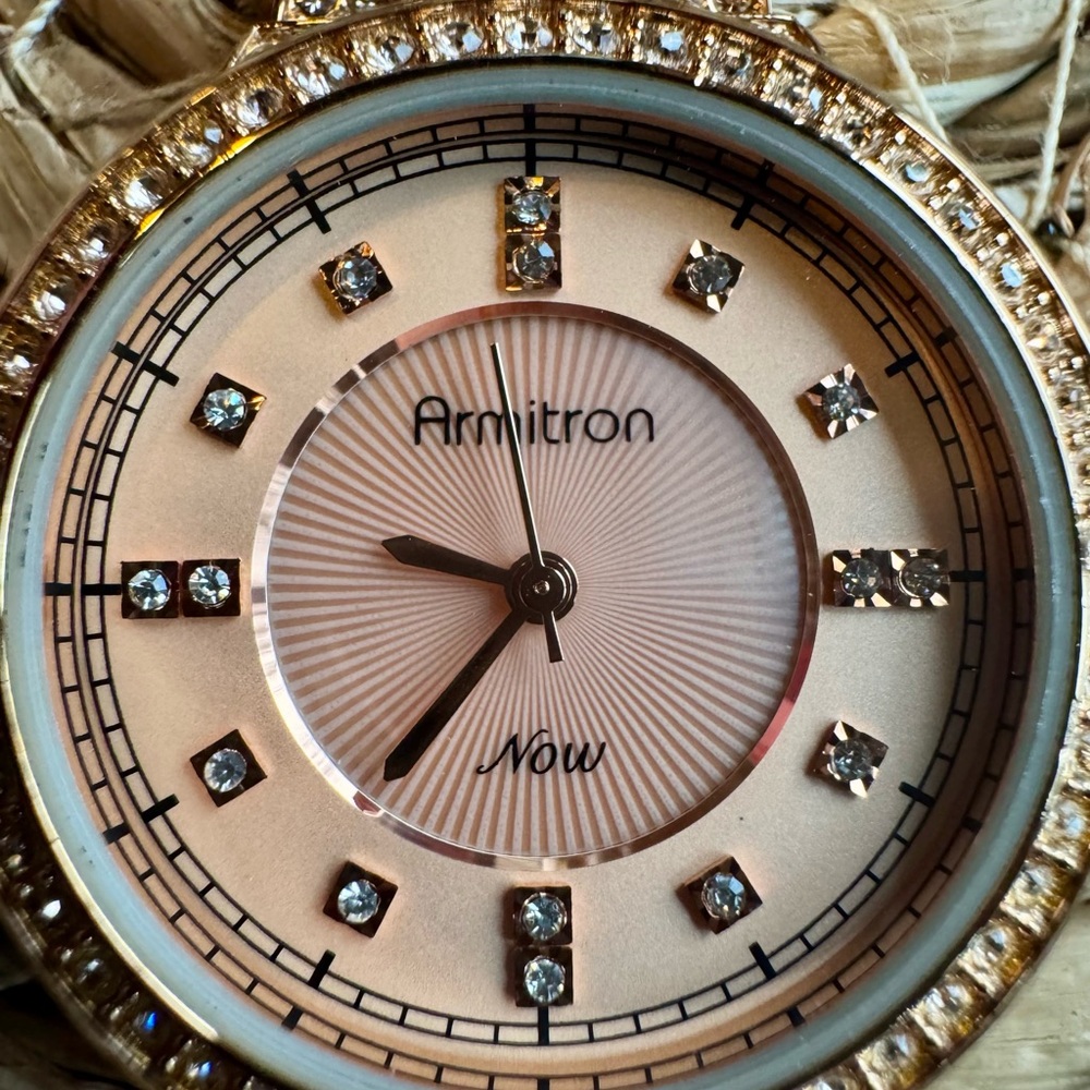 Armitron Rose Gold tone Watch